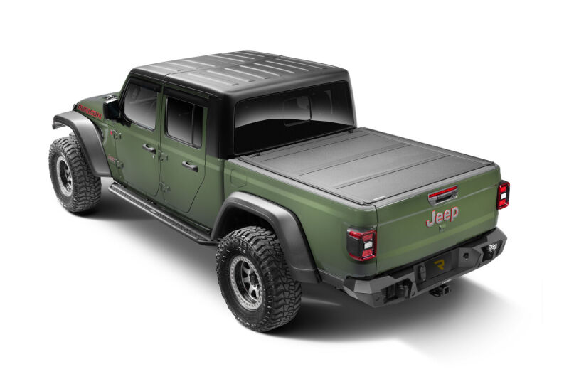 Jeep Gladiator JT Bumper - Rear - Go Rhino - Trailline - Textured Black - `20-`26